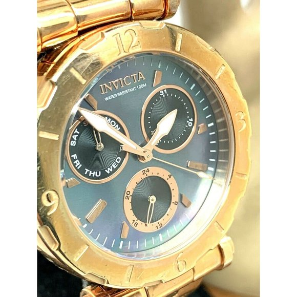 Invicta Women's Watch 24429 Subaqua Rose Gold Tone Stainless Quartz MOP Dial - Picture 11 of 12